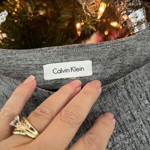 Size 10 Calvin Klein Silver Bells dress 🎄